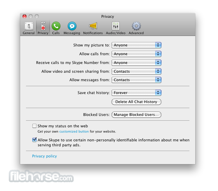 skype for businss mac